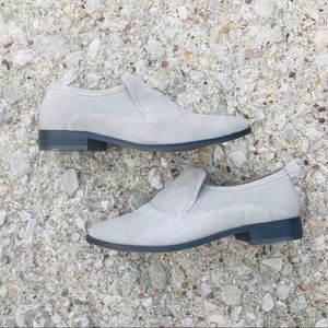 FREE PEOPLE suede loafers NWOB size 37
